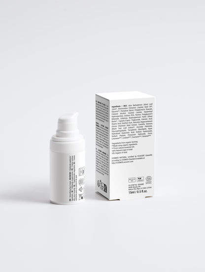 Glättende Augencreme mit Hyaluronsäure