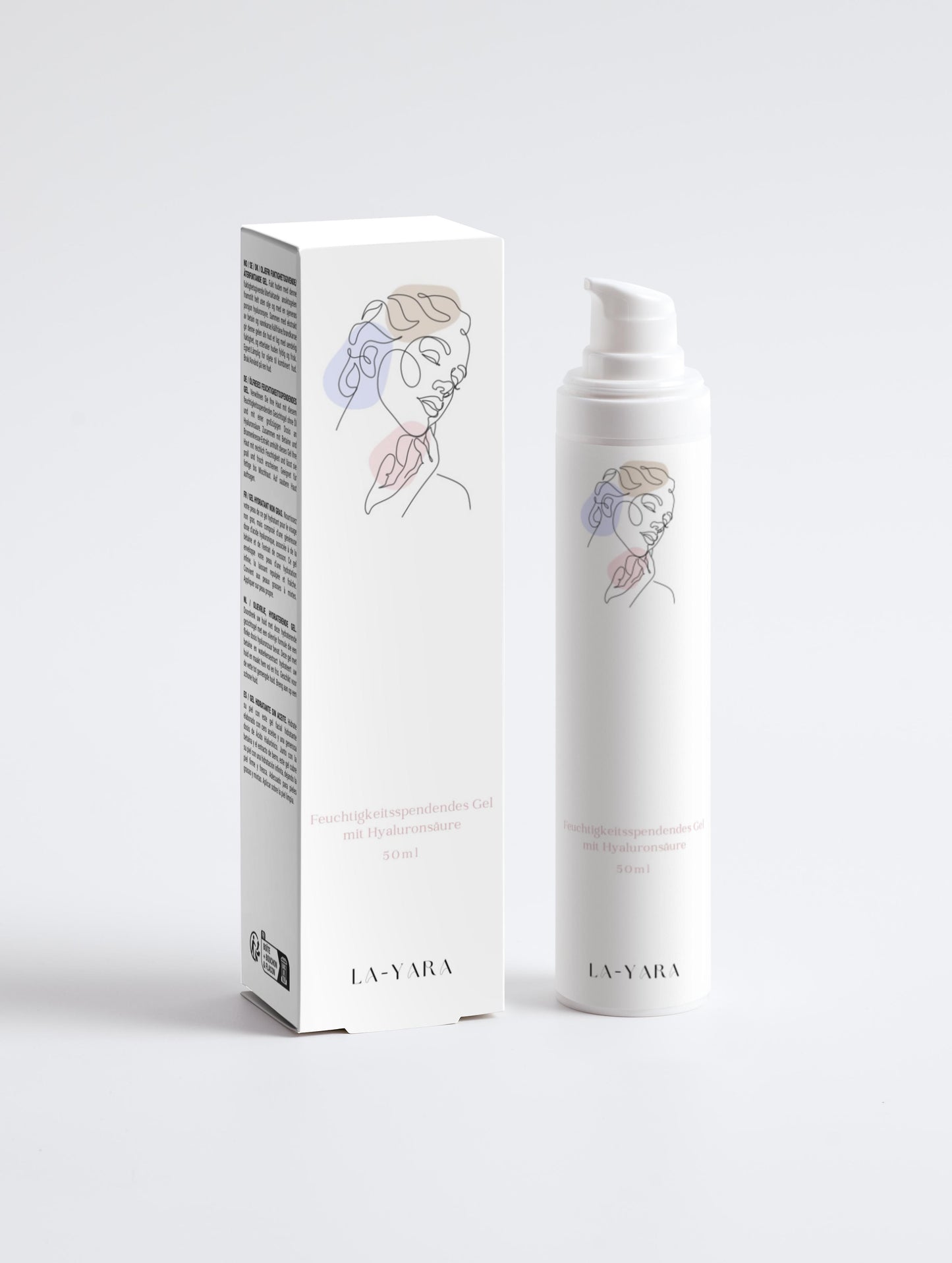 Feuchtigkeitsspendendes Gel mit Hyaluronsäure