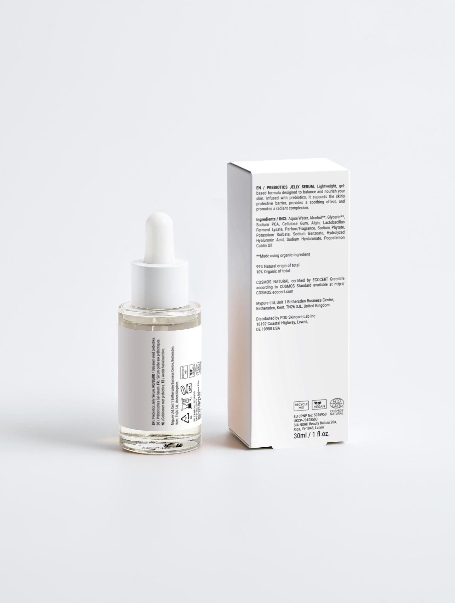 Bioaktives Präbiotisches Gel-Serum