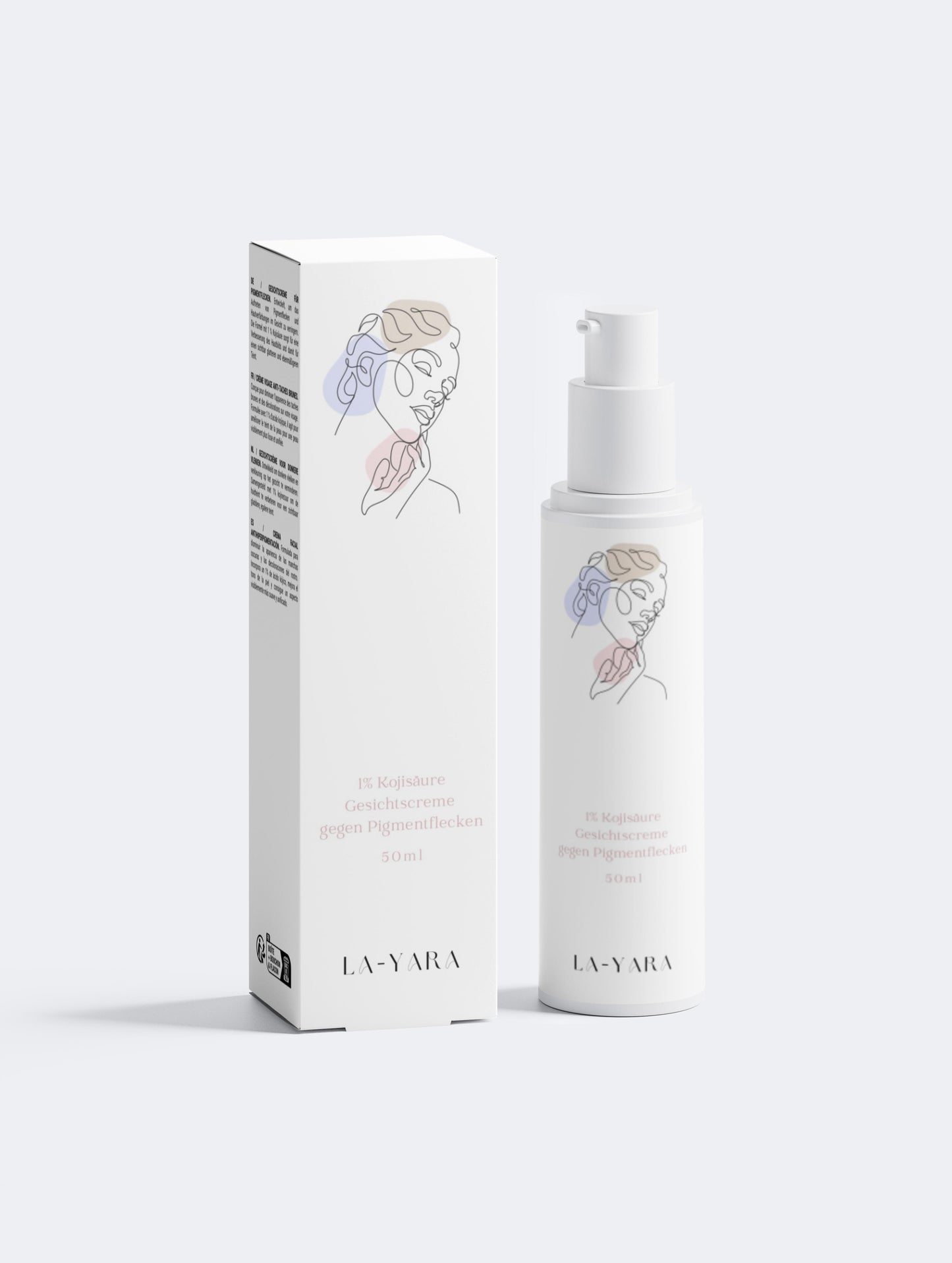 1% Kojisäure Gesichtscreme